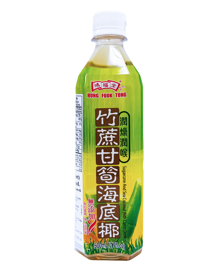 HFT Sugarcane And Sea Coconut With Carrot Drink (500ml X 24) (bottle:24)