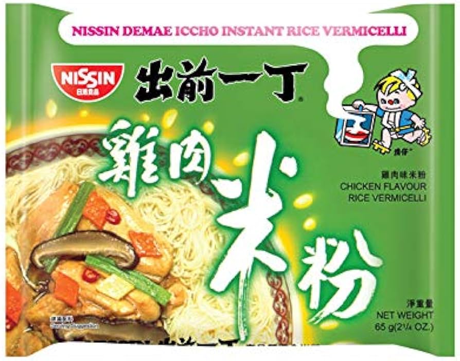 Nissin Rice Vermicelli: Chicken (Box 65 gm X 30) (pack:30)