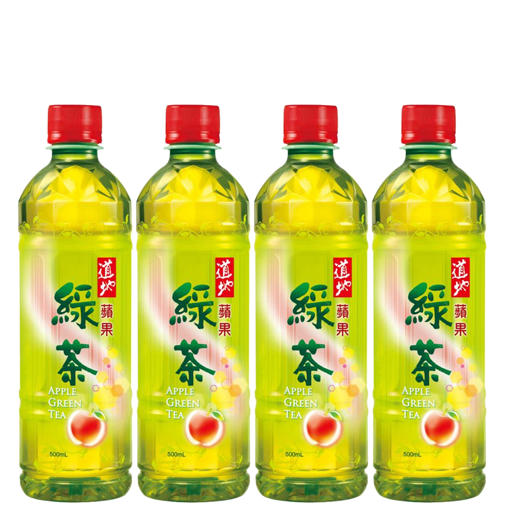 Tao Ti: Apple Green Tea Drink (500ml X 24) (Bottles:24)