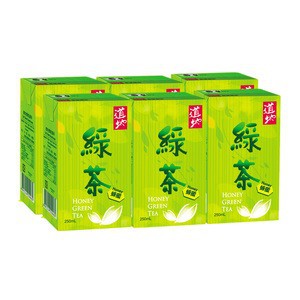 Tao Ti: Honey Green Tea Drink (250ml X 24) (Bottles:24)