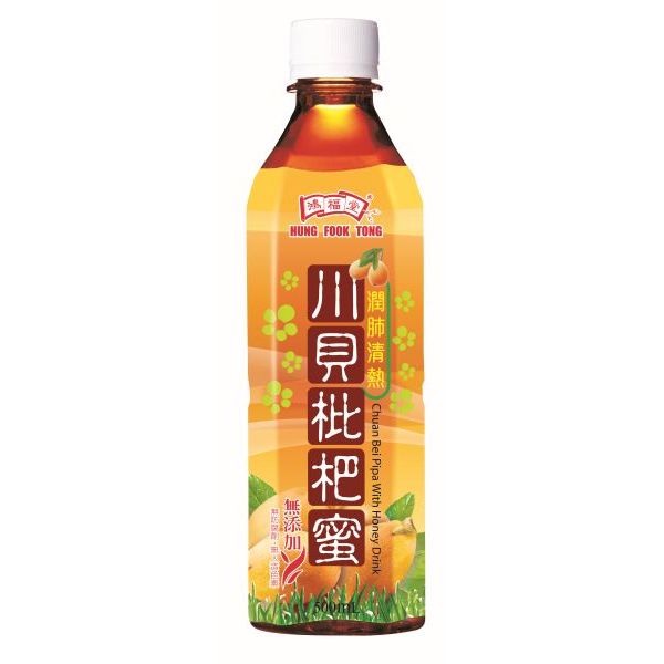 HFT Chuan Bei Pipa With Honey Drink (500ml X 24) (bottle:24)