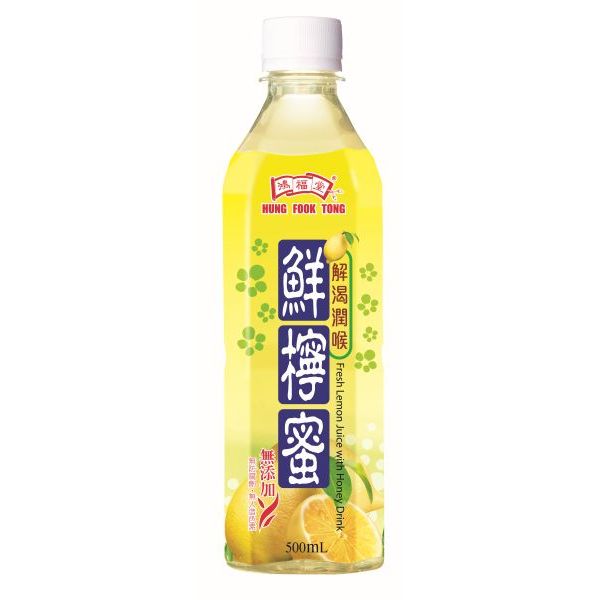 HFT Fresh Lemon Juice With Honey Drink (500ml X 24) (bottle:24)