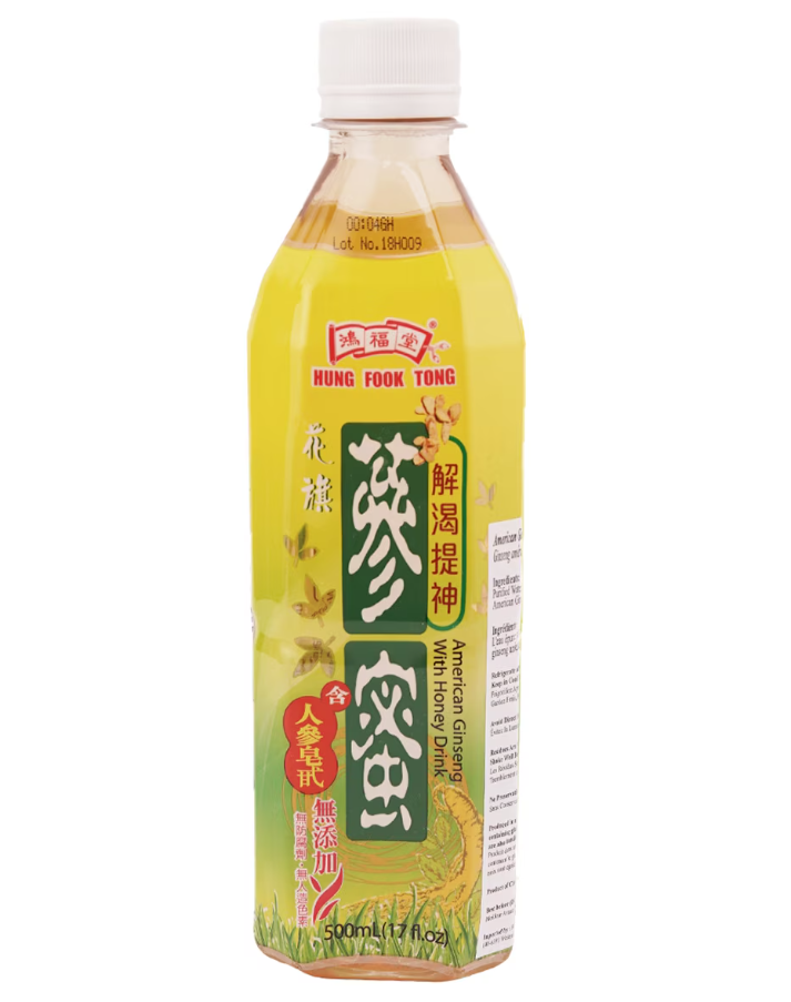 HFT Ginseng Honey Drink (500ml X 24) (bottle:24)