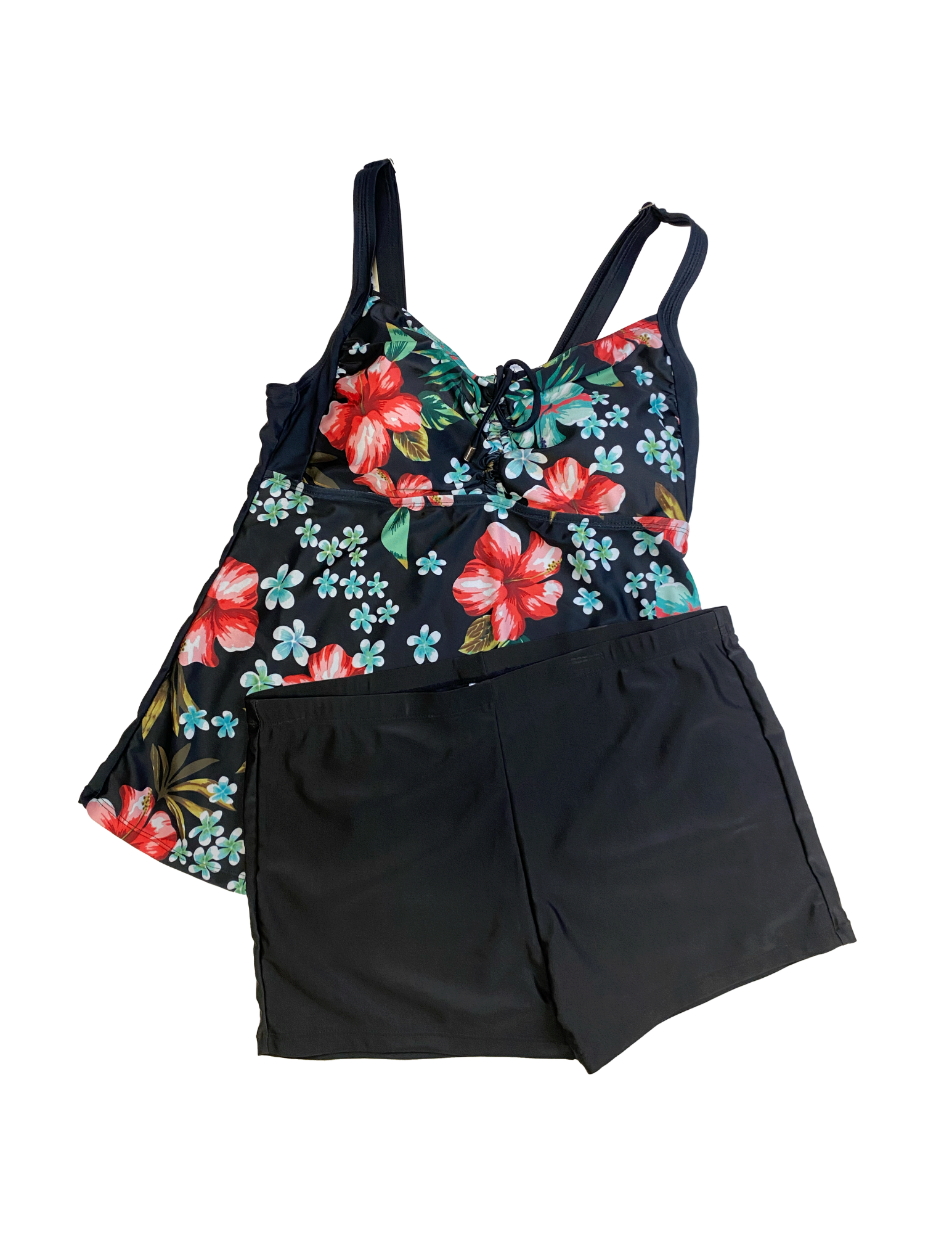 Twisted two-piece swimsuit - Unique motifs (1 Set )